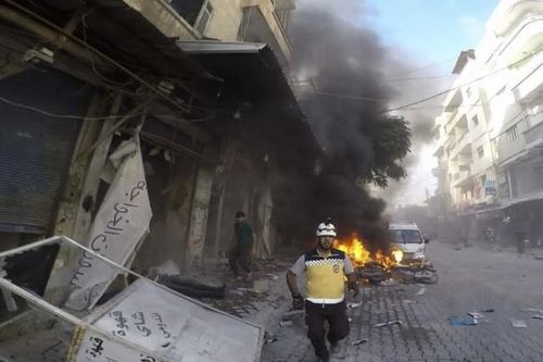 Khủng bố dùng UAV ném bom học viện quân sự Syria, hơn 100 người thiệt mạng