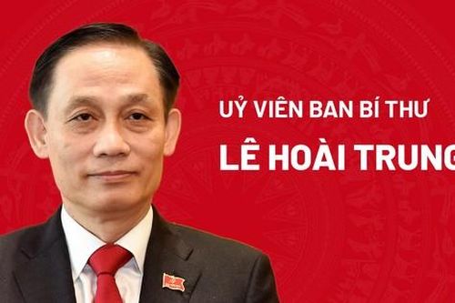 Chân dung Ủy viên Ban Bí thư Lê Hoài Trung