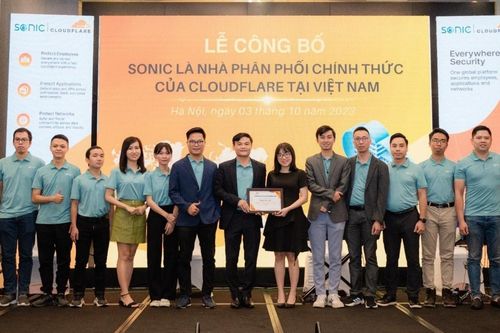 Sonic trở thành nhà phân phối chính thức của Cloudflare tại Việt Nam