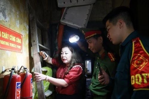 Phường ở Hà Nội lập tổ tuần tra phòng cháy vào ban đêm