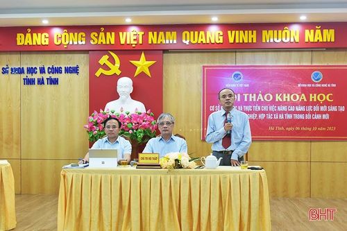 Nâng cao năng lực đổi mới sáng tạo của doanh nghiệp, hợp tác xã