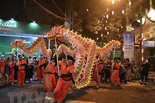 Nhiều điểm nhấn tại phố ẩm thực kết hợp đi bộ Đảo Ngọc-Ngũ Xã