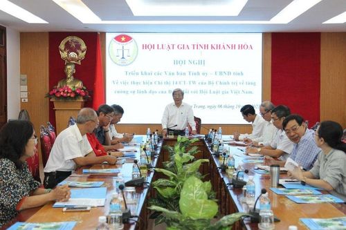 Triển khai các văn bản của tỉnh Khánh Hòa về việc thực hiện Chỉ thị 14