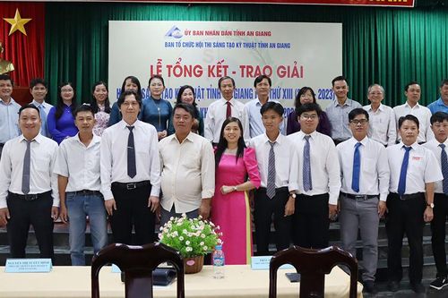 Nhiều giải pháp sáng tạo kỹ thuật tỉnh An Giang được tôn vinh khen thưởng