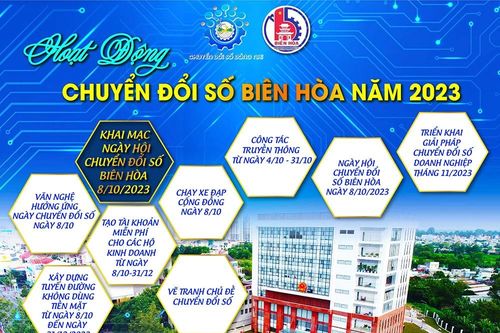 Biên Hòa triển khai nhiều hoạt động hưởng ứng Tuần lễ Chuyển đổi số Đồng Nai