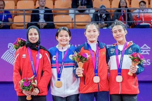 ASIAD 19: Nữ võ sĩ Thái Nguyên góp huy chương cho Đoàn thể thao Việt Nam