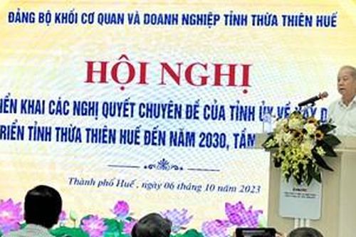 Quyết tâm chính trị đưa Thừa Thiên Huế trở thành thành phố trực thuộc Trung ương trước năm 2025