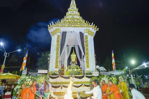 Lễ truy niệm, trà-tỳ kim quan Trưởng lão Hòa thượng Dương Nhơn tại chùa Cần Đước (Sóc Trăng)