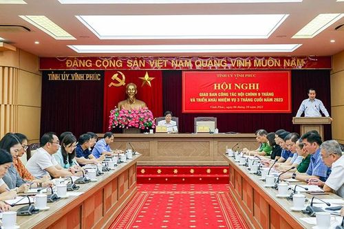 Vĩnh Phúc: Tăng cường kiểm tra, giám sát, thanh tra, chủ động phát hiện và xử lý nghiêm hành vi tham nhũng, tiêu cực