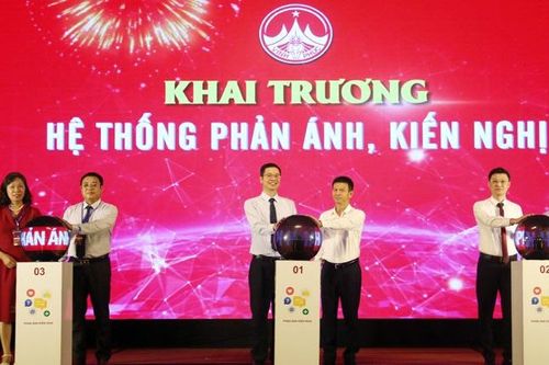 Vĩnh Phúc: Khai trương app phản ánh kiến nghị và giới thiệu các giải pháp chuyển đổi số