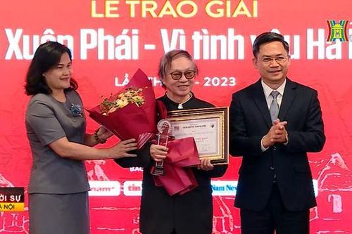 Trao giải Bùi Xuân Phái - Vì tình yêu Hà Nội