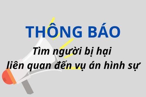 Tìm người bị hại liên quan tới vụ án Vạn Thịnh Phát