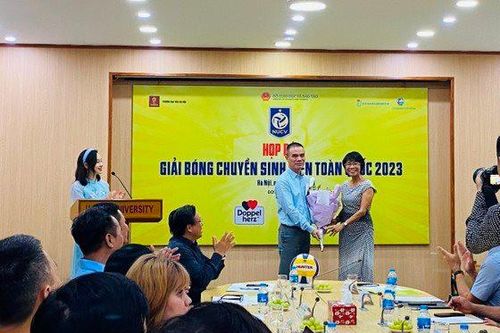 120 đội bóng tham dự Giải bóng chuyền sinh viên toàn quốc 2023