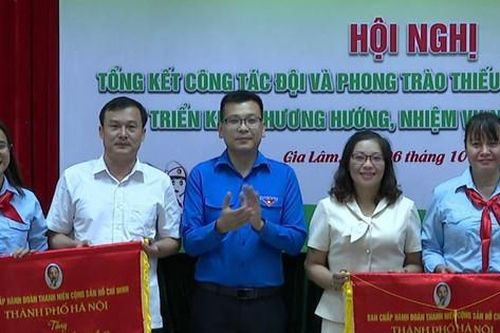 Gia Lâm: Nhiều tập thể, cá nhân được khen thưởng công tác Đội và phong trào thiếu nhi Thủ đô.