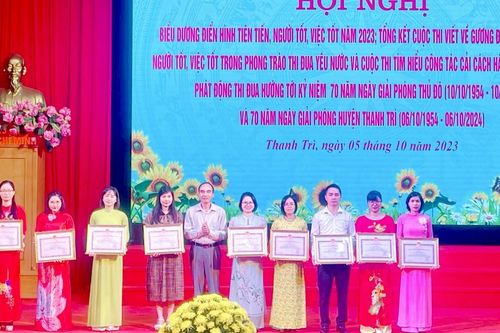 Huyện Thanh Trì: Hơn 3,3 nghìn thí sinh dự thi tìm hiểu cải cách hành chính