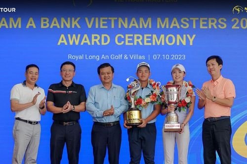 Nguyễn Anh Minh và Lina Kim vô địch Nam A Bank Vietnam Masters 2023