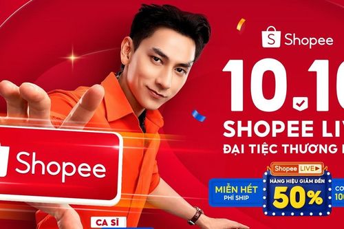 Khám phá hàng loạt ưu đãi hấp dẫn tại 10-10 Shopee Live Đại tiệc thương hiệu