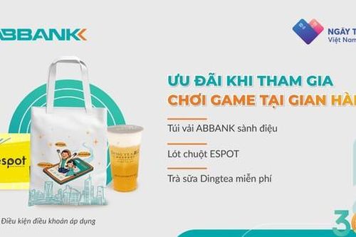 Loạt ưu đãi và quà tặng hấp dẫn tại gian hàng ABBANK