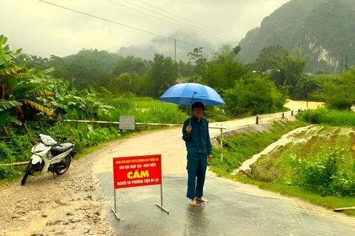 Thái Nguyên: Mưa lớn, một người mất tích do lũ cuốn trôi