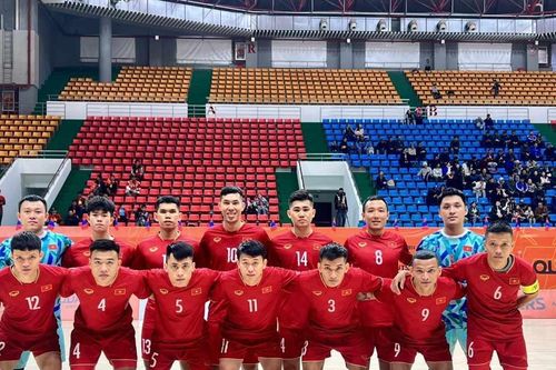Tuyển futsal Việt Nam thắng tưng bừng trận ra quân giải châu Á