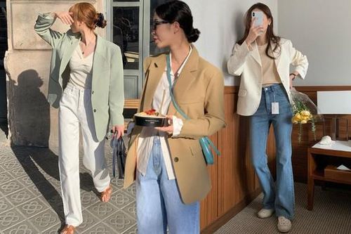 4 kiểu áo mỏng phù hợp để diện bên trong blazer