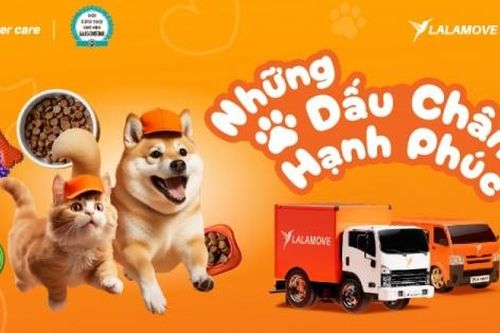 Lalamove chung tay giải cứu thú cưng qua chiến dịch 'Những dấu chân hạnh phúc'