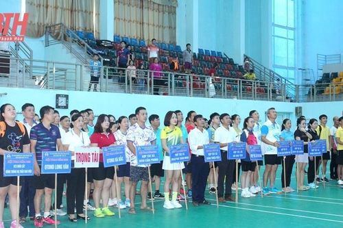 Khai mạc Giải cầu lông kỷ niệm 30 năm ngày thành lập Liên minh HTX Việt Nam