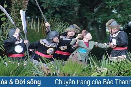 Tái hiện hình ảnh bà bán Dầu bằng sân khấu thực cảnh