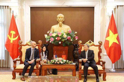 Phó Chánh án TANDTC Phạm Quốc Hưng tiếp Giám đốc INL của Bộ Ngoại giao Hoa Kỳ