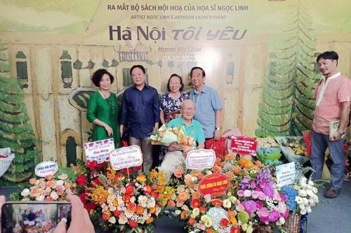Hà Nội đẹp như trong cổ tích qua bộ tiểu họa đặc biệt của họa sĩ Ngọc Linh