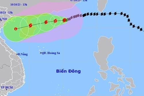 Bão số 4 hướng về Vịnh Bắc Bộ, diễn biến phức tạp