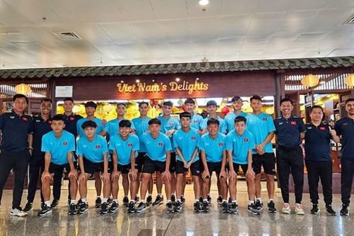Đội U18 Việt Nam lên đường dự giải quốc tế U18 Seoul EOU Cup 2023