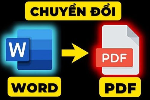 Hướng dẫn chi tiết cách đổi file Word thành PDF