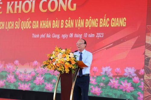 T&T Group tài trợ hơn 15 tỷ đồng tôn tạo di tích cấp quốc gia Khán đài B, sân vận động Bắc Giang