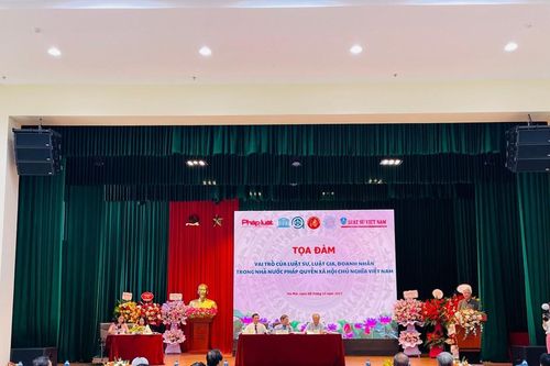 Vai trò của Luật gia, Luật sư, Doanh nhân trong Nhà nước pháp quyền XHCN Việt Nam, vinh danh hai Luật sư Phan Văn Trường và Phan Anh