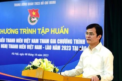 Đoàn đại biểu cấp cao Trung ương Đoàn TNCS Hồ Chí Minh thăm, làm việc tại Lào