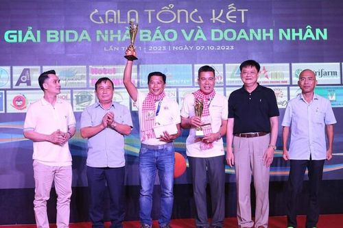 Giải Billiards Nhà báo và Doanh nhân khơi dậy phong trào cho cả ngành thể thao TP Cần Thơ