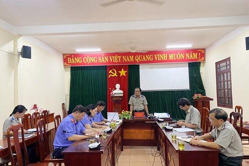 VKSND TP Đà Nẵng trực tiếp kiểm sát tại Cục Thi hành án dân sự