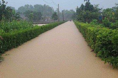 Những vị trí tại Hà Tĩnh đang ngập sâu, cảnh báo nguy hiểm