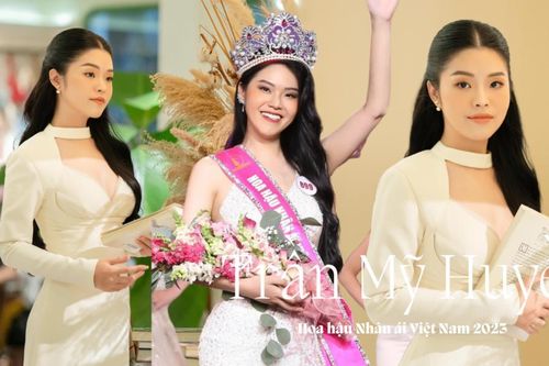Hoa hậu Nhân ái Mỹ Huyền: 'Tôi chưa từng nghĩ mình sẽ thi Hoa hậu'