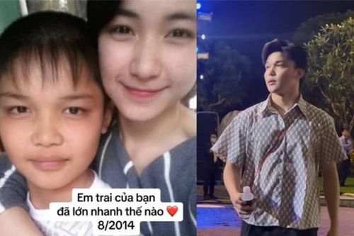 Hòa Minzy đu trend 'em trai lớn nhanh', visual cậu út giờ ra sao mà netizen đòi nhận chị dâu?
