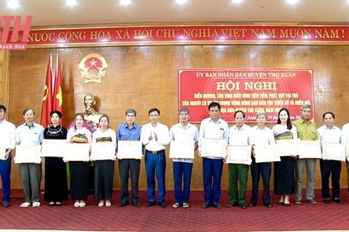 Thọ Xuân phát huy vai trò của người có uy tín tiêu biểu các dân tộc thiểu số