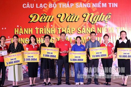 Chương trình văn nghệ gây quỹ thiện nguyện tiếp nhận trên 84 triệu đồng