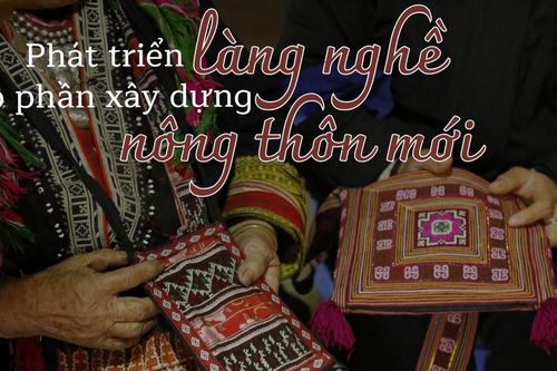 Phát triển làng nghề, góp phần xây dựng nông thôn mới