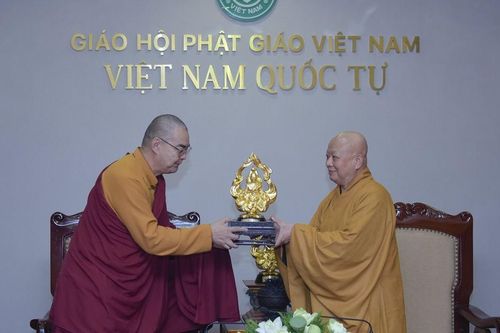 Ban Trị sự GHPGVN TP.HCM tiếp đại biểu dự Hội nghị Ban Thư ký Diễn đàn châu Á vì hòa bình