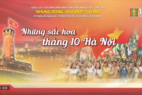 Những sắc hoa tháng 10 Hà Nội