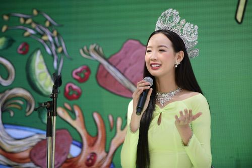 Hoa hậu Bảo Ngọc và màn chia sẻ ấn tượng về món phở Việt Nam tại Nhật Bản
