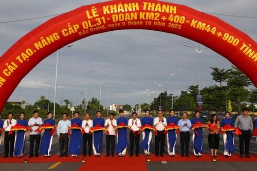 Hoàn thành cải tạo, nâng cấp Quốc lộ 31 đoạn qua Bắc Giang