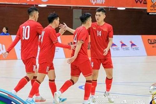 Thắng Nepal 5-0, tuyển futsal Việt Nam dự vòng chung kết châu Á