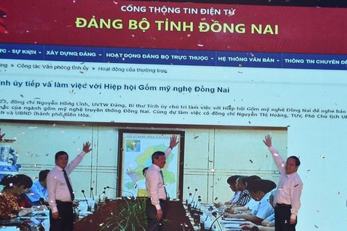 Đồng Nai ra mắt Cổng thông tin Đảng bộ tỉnh
